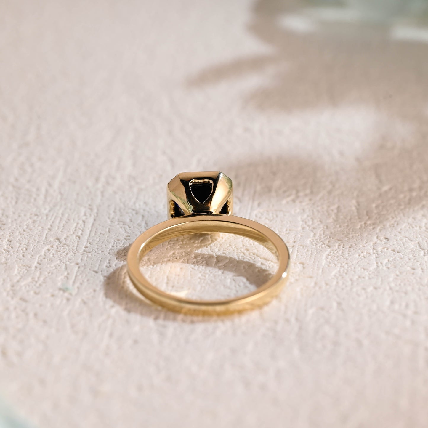CausYou asscher cut moissanite engagement ring CausYou Solid Gold Asscher Cut Black Moissanite Engagement Ring, Wedding Ring, Promise Ring, Proposal Ring for Women Wife