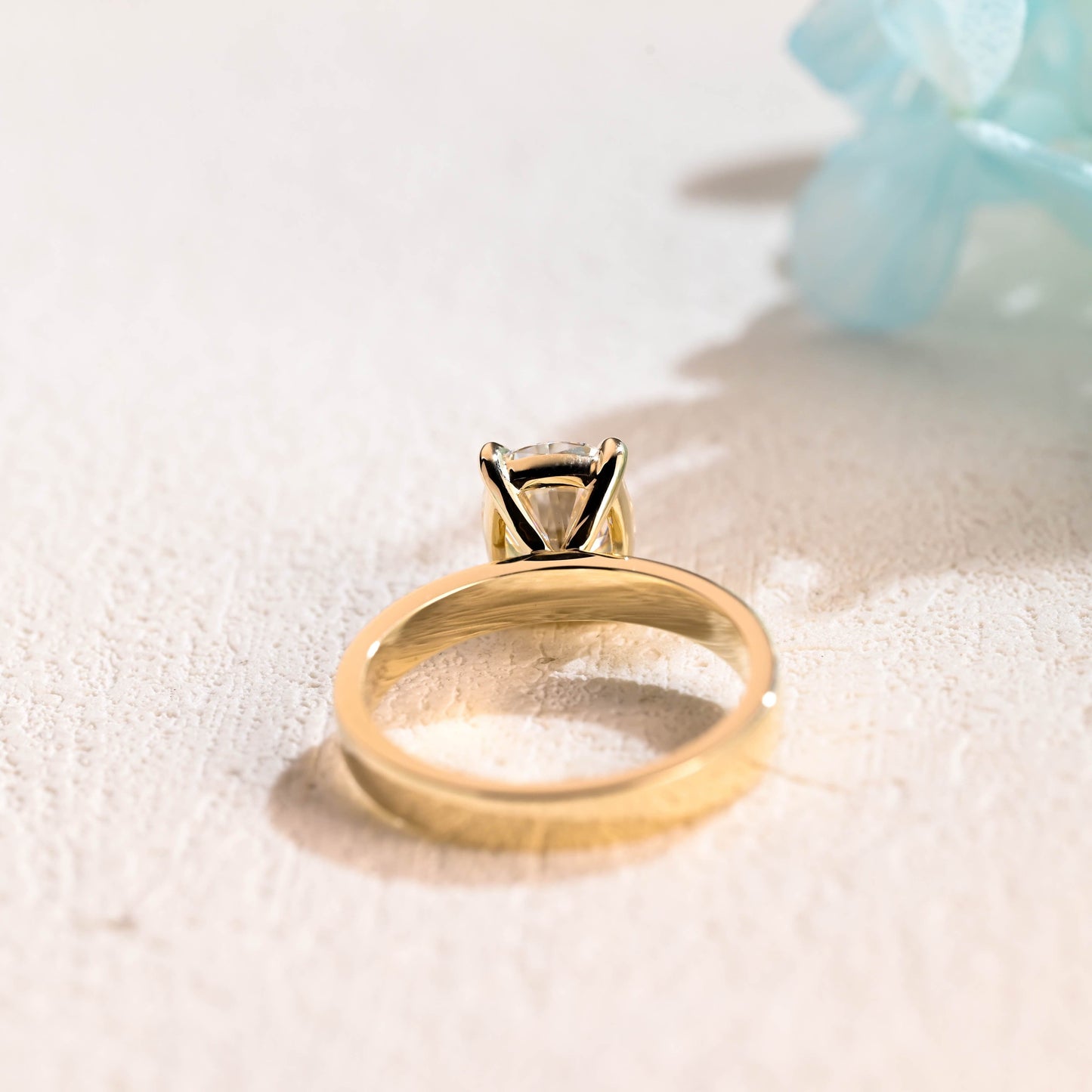 CausYou cushion cut moissanite engagement ring CausYou Solid Gold Elongated Cushion Cut Moissanite Engagement Ring, Promise Ring, Proposal Ring, Gift for Woman, Wife