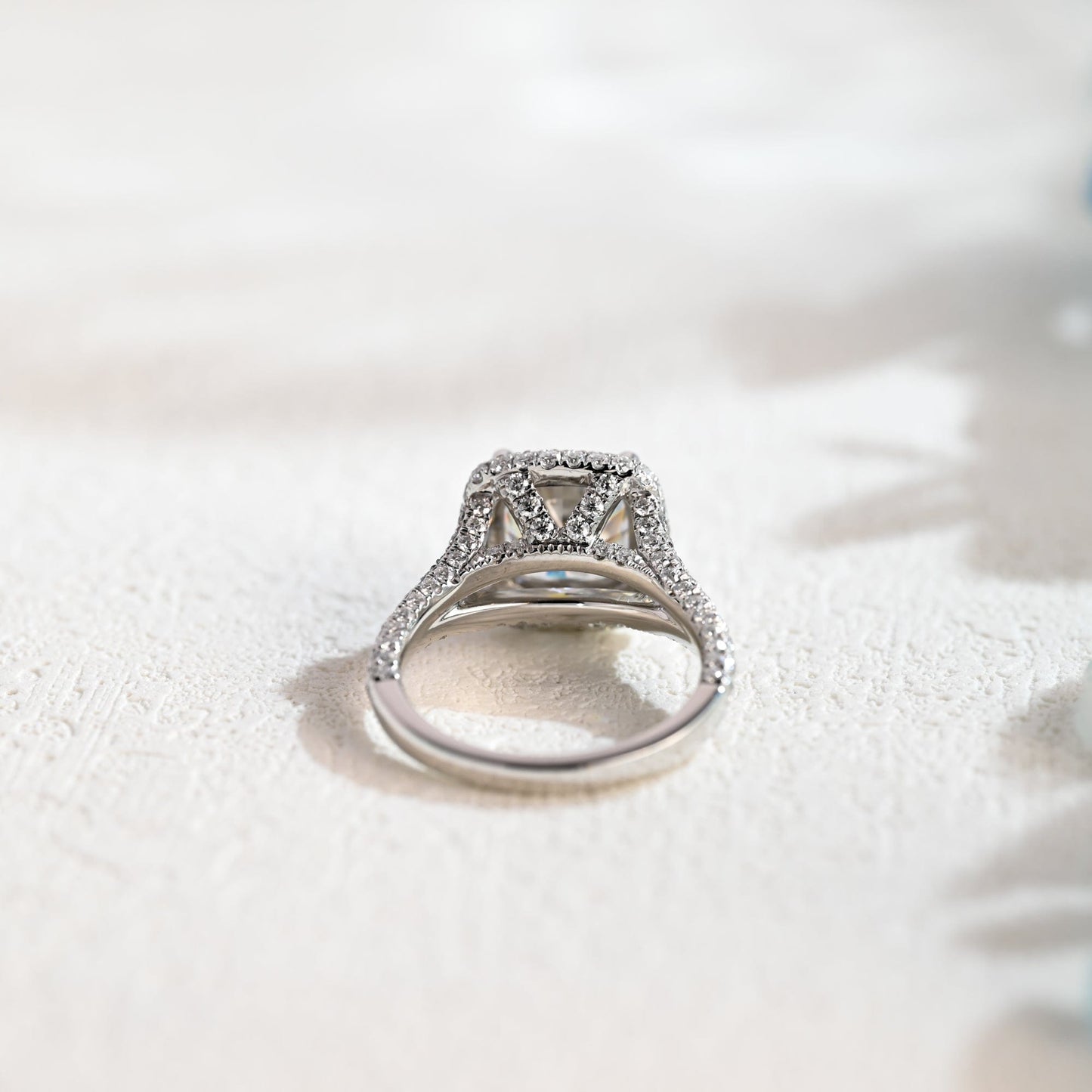 CausYou cushion cut moissanite engagement ring Solid Gold Cushion Cut Moissanite Engagement Ring, Vintage Promise Ring, Proposal Ring, Gift for Woman, Wife