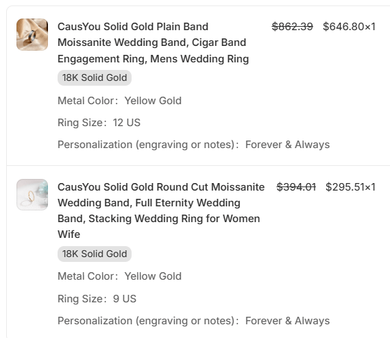 CausYou Custom Payment Plan