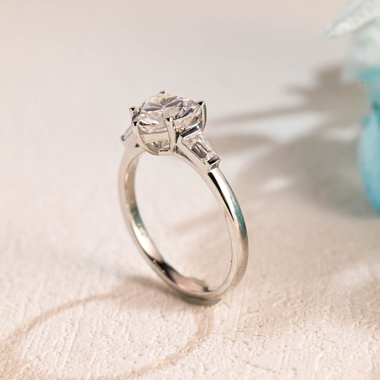 CausYou Heart cut moissanite engagement ring Solid Gold Heart Cut Moissanite Engagement Ring, Promise Ring, Proposal Ring, Gift for Women Wife
