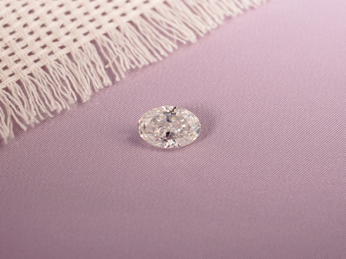 CausYou Loose Stone Crushed Ice Oval Cut Moissanite Loose Stone, D Color VVS1 Clarity Gemstone for Jewelry Making