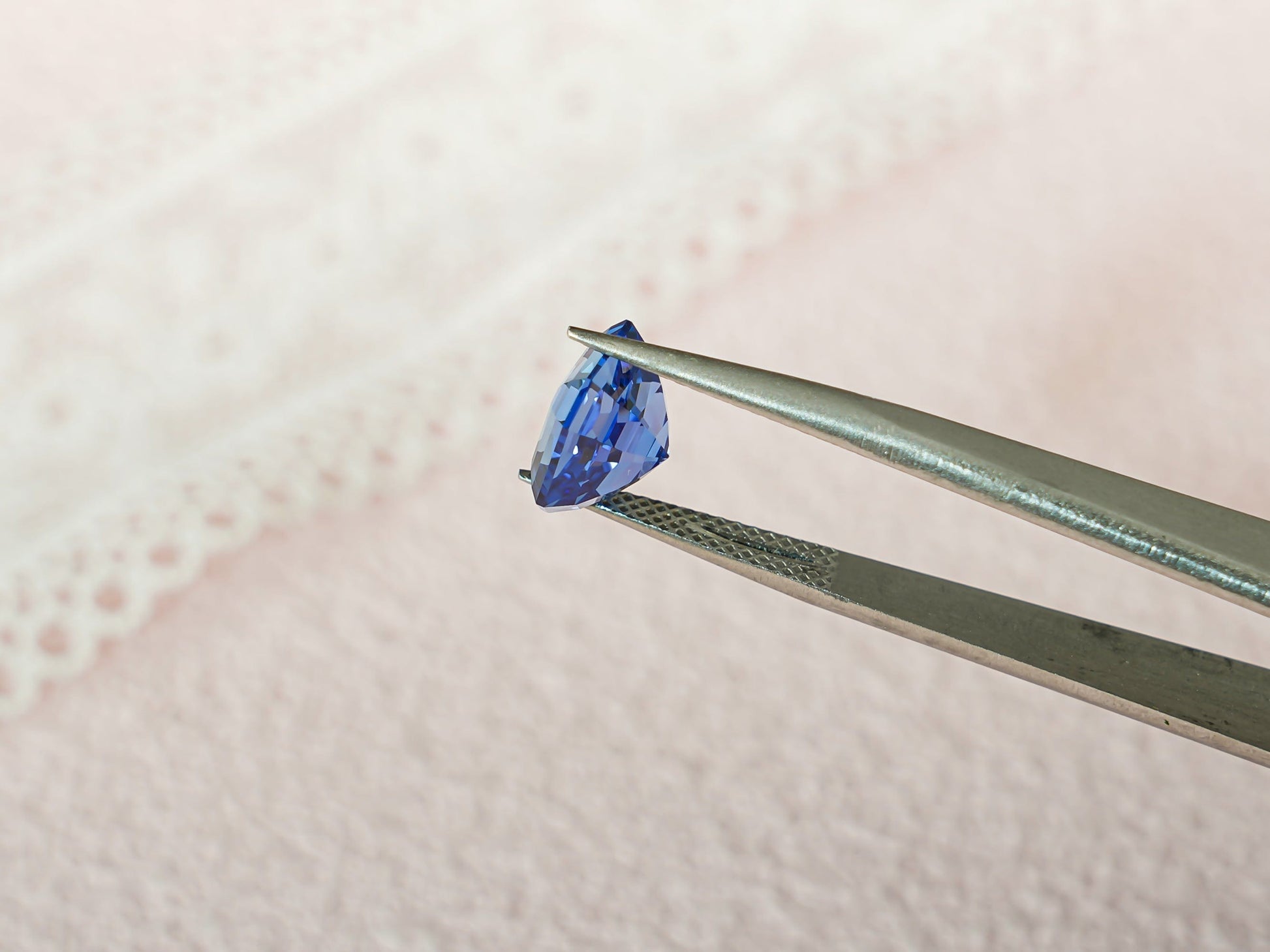 CausYou Loose Stone Lab Grown Asscher Cut AAA Flawless Sapphire Loose Stone for Jewelry Making