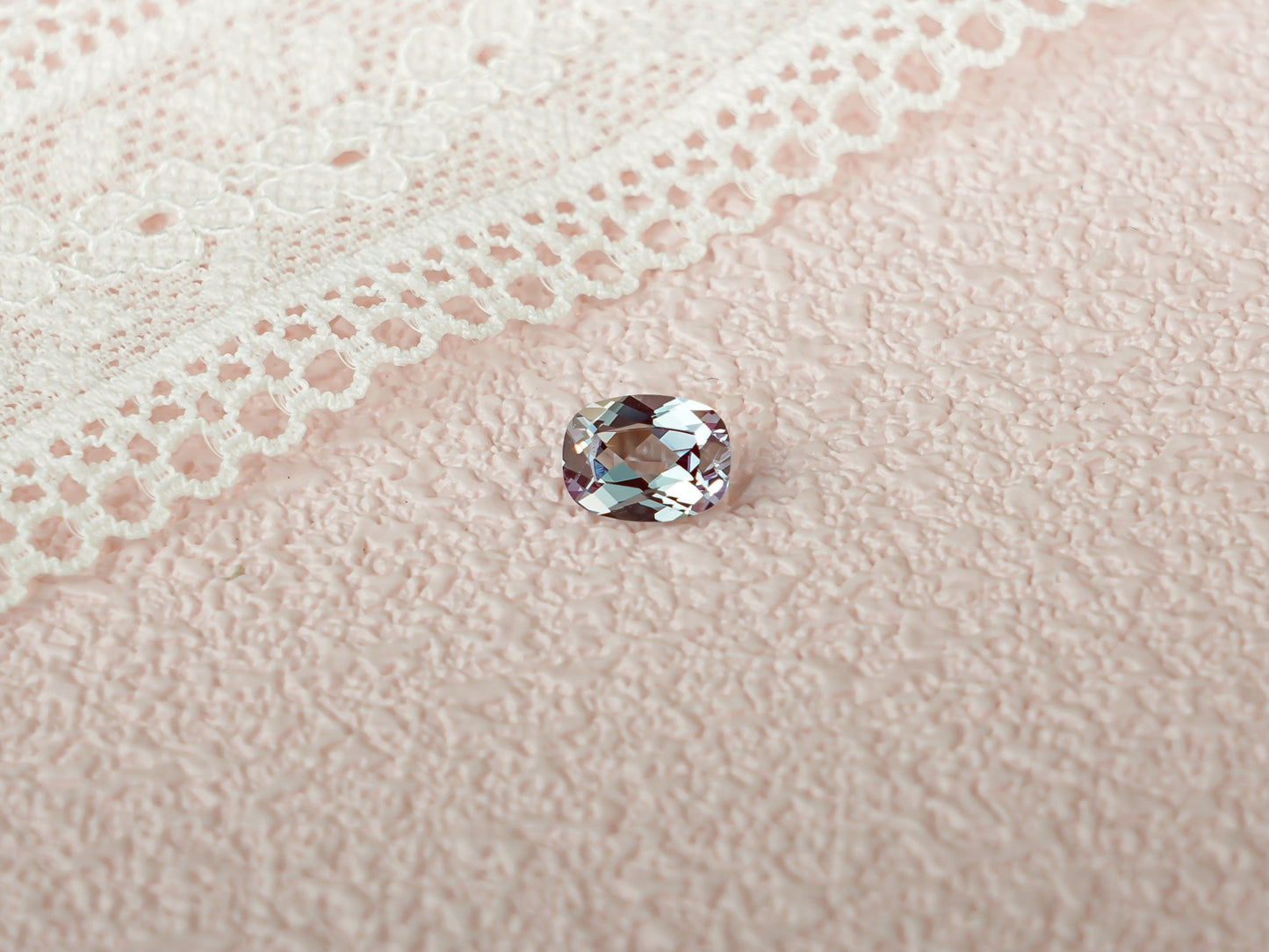 CausYou Loose Stone Lab Grown Elongated Cushion Cut Alexandrite Loose Stone for Jewelry Making