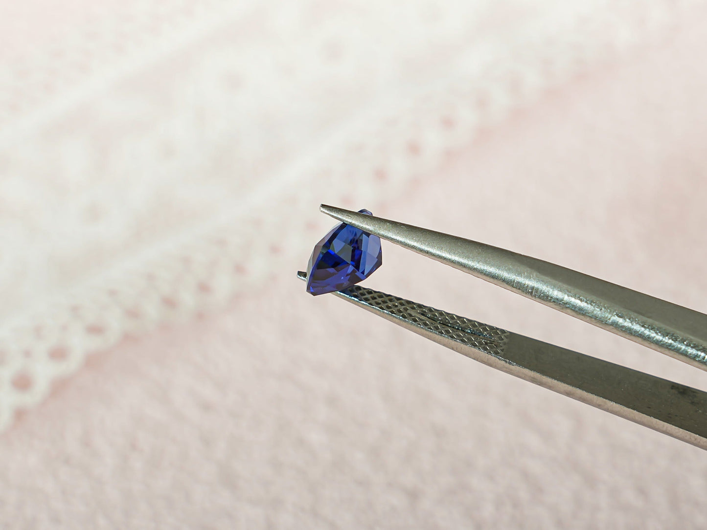 CausYou Loose Stone Lab Grown Elongated Cushion Cut Sapphire Loose Stone for Jewelry Making