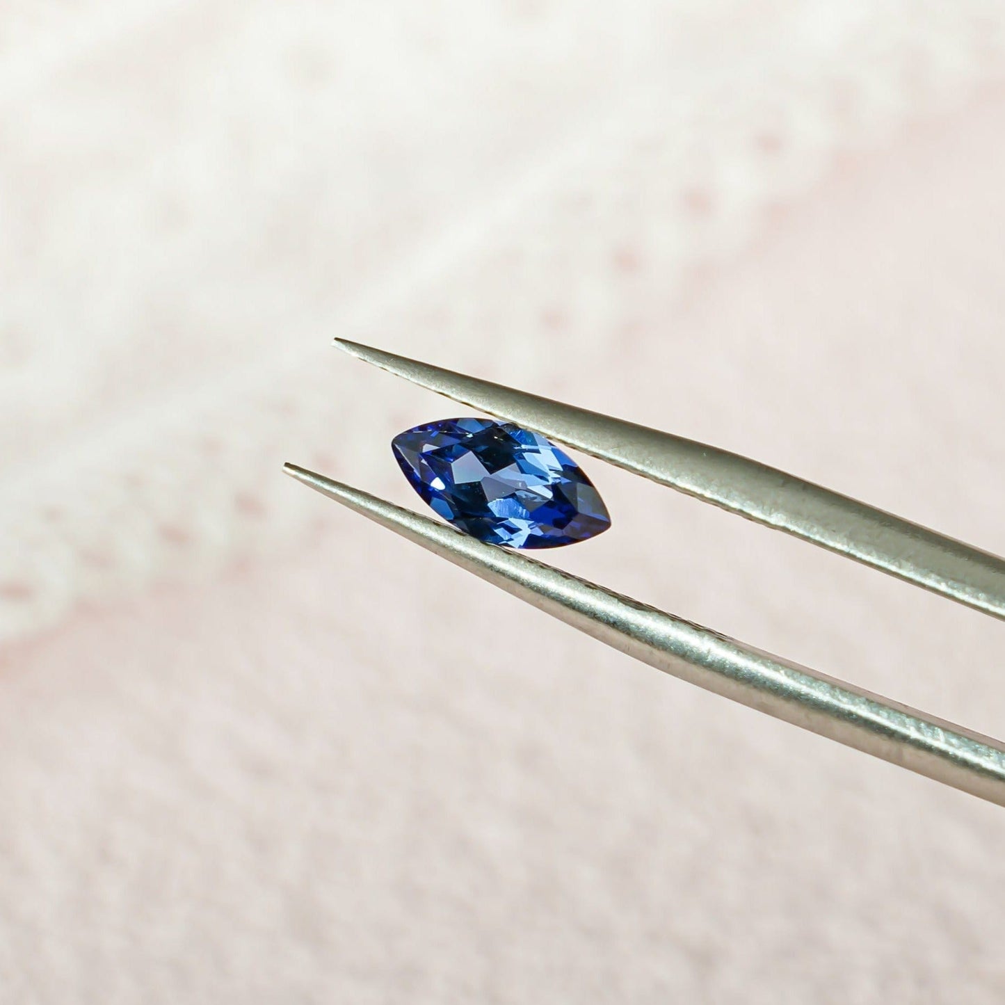 CausYou Loose Stone Lab Grown Marquise Cut Sapphire Loose Stone for Jewelry Making