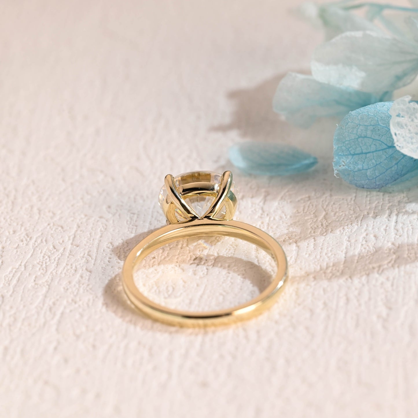 CausYou oval cut moissanite engagement ring CausYou East to West Solid Gold Oval Cut Moissanite Engagement Ring, Solitaire Promise Ring, Proposal Ring, Gift for Woman, Wife