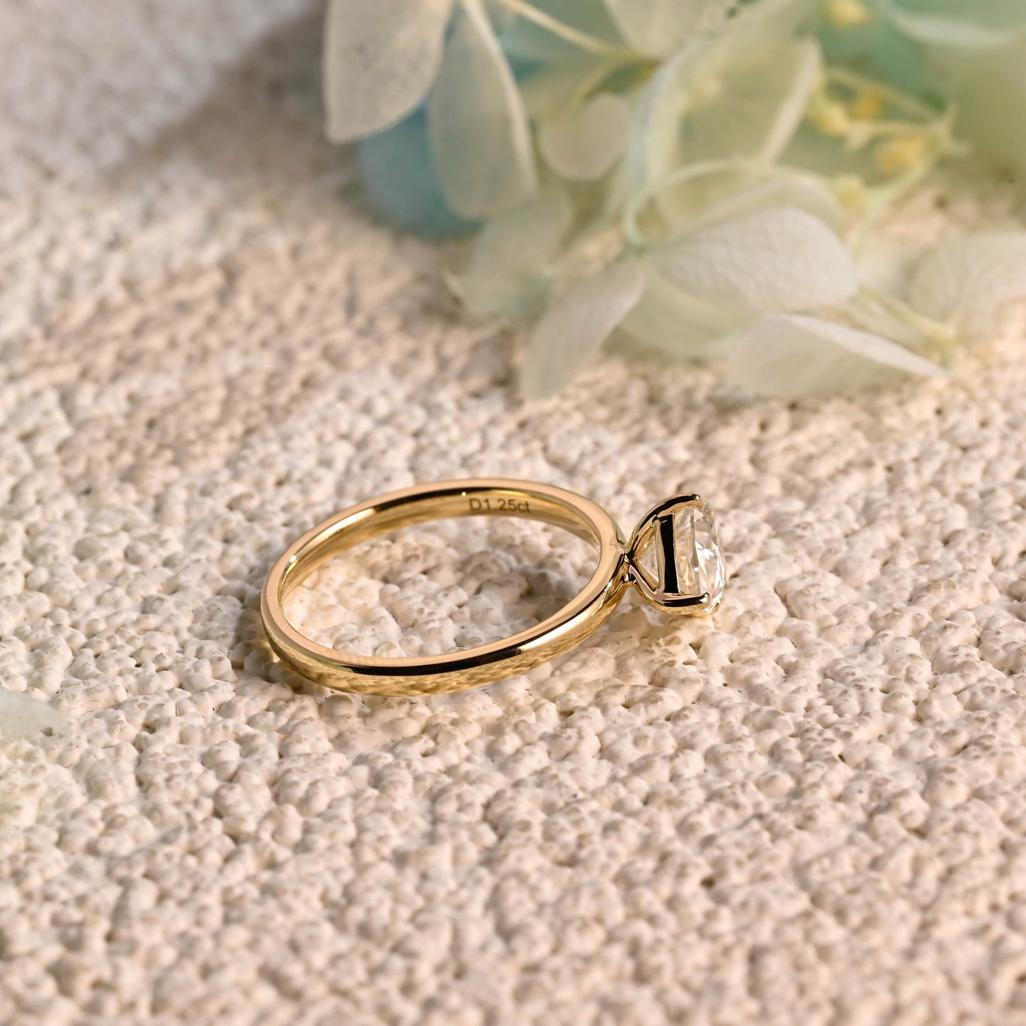 CausYou pear cut moissanite engagement ring Solid Gold East West Pear Moissanite Engagement Ring, Solitaire Wedding Ring, Bridal Ring for Women Wife