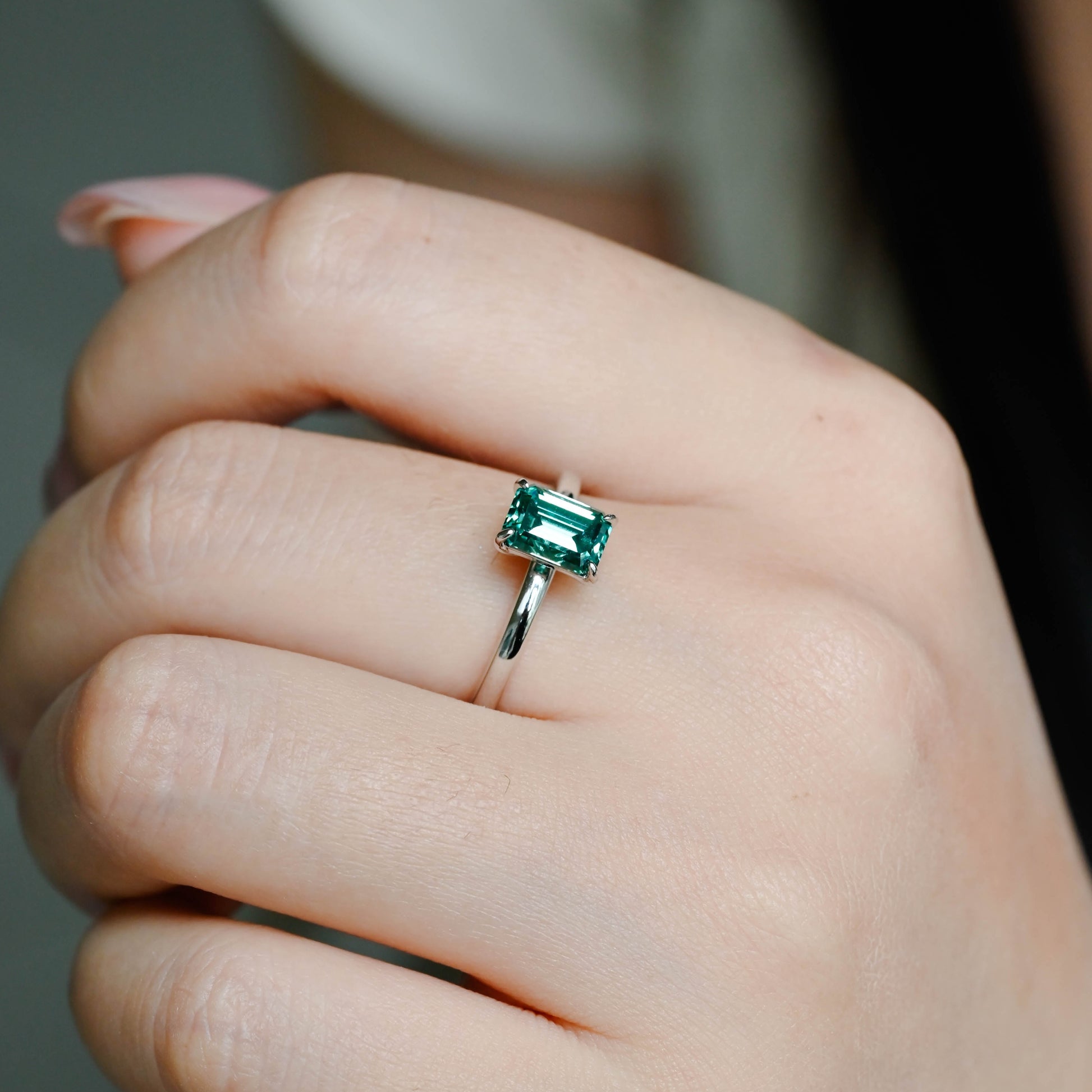 lab-grown-emerald-engagement-ring-solid-gold-ring-promise-ring-gift