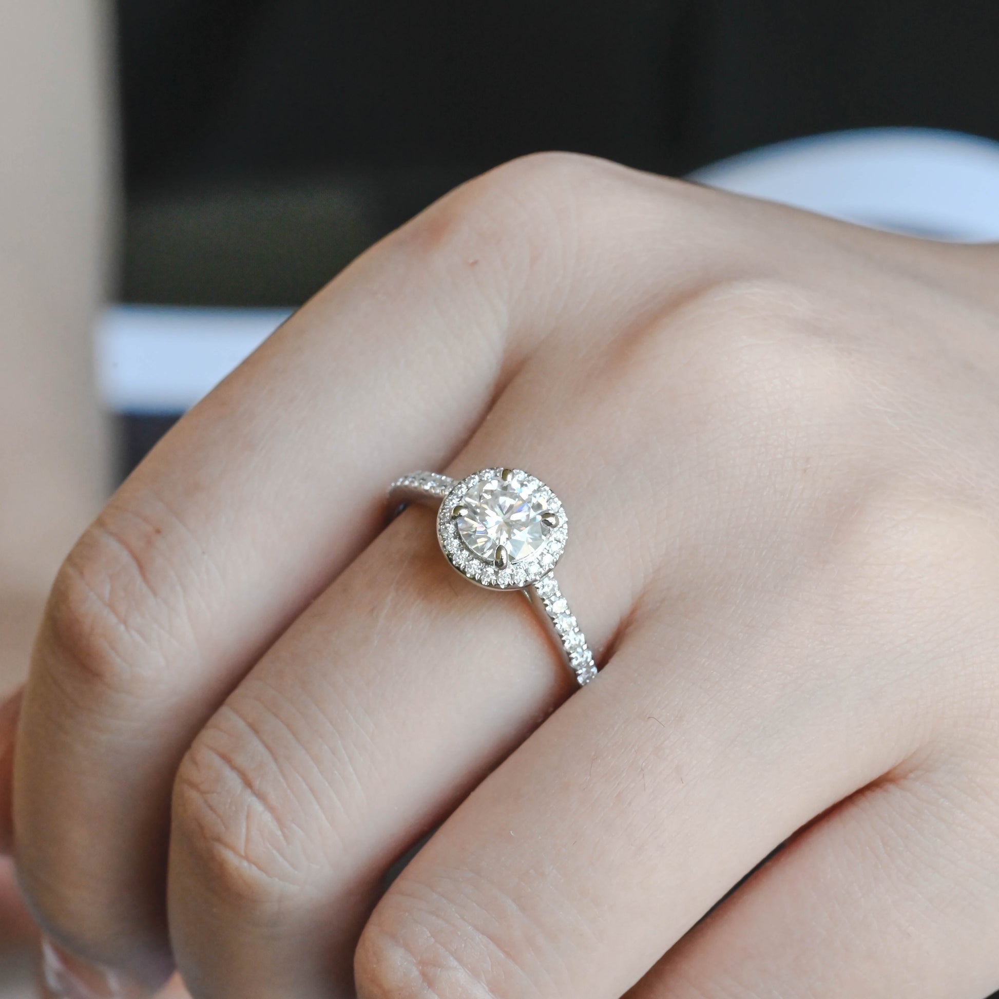 round-cut-moissanite-wedding-ring-halo-half-pave-engagement-ring-vtg-style