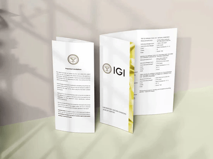 IGI Certificate Marquise Cut Lab Diamond