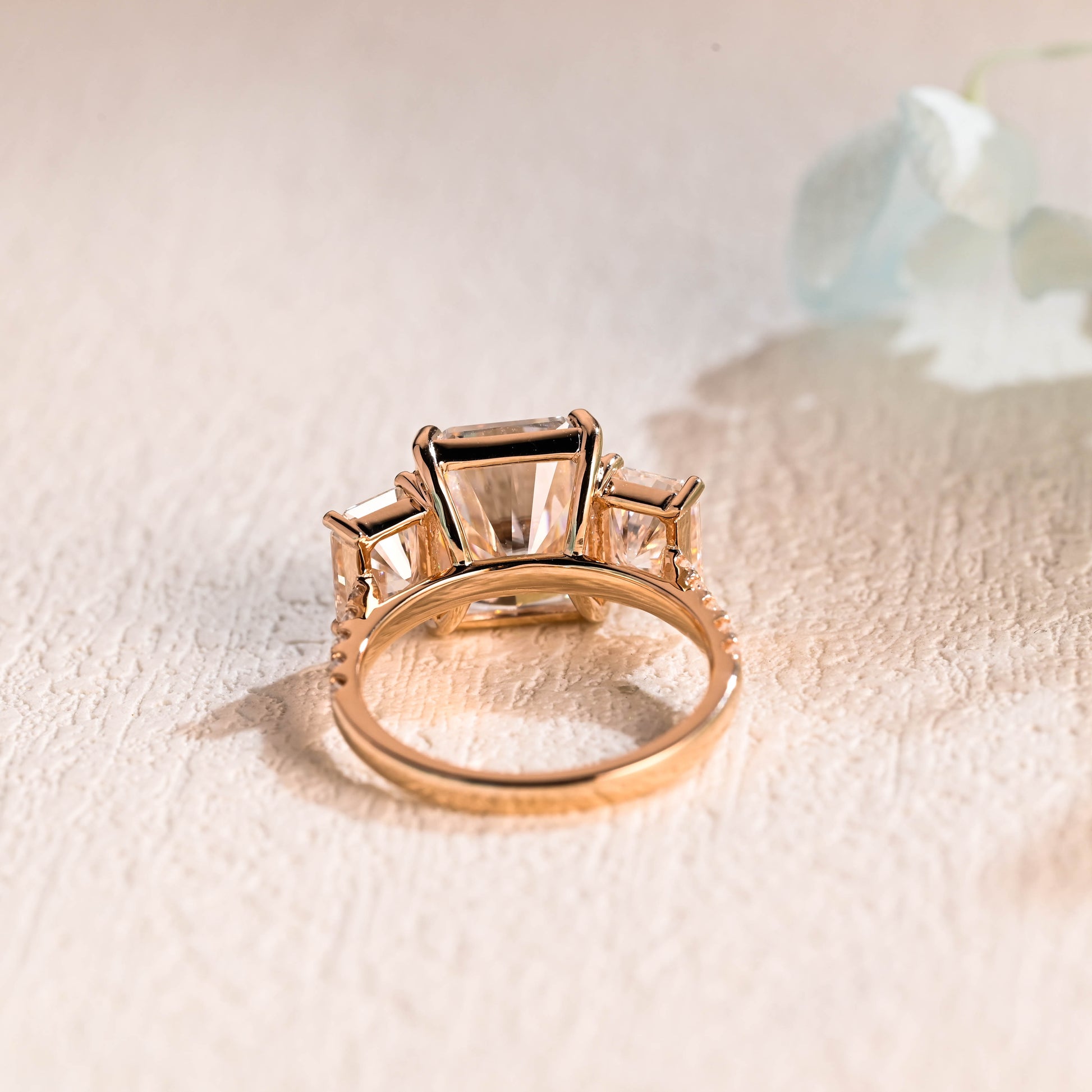 Radiant-cut-moissanite-engagement-ring-solid-gold-ring-promise-ring-gift