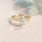 solid-gold-marquise-cut-moissanite-engagement-ring-Gift