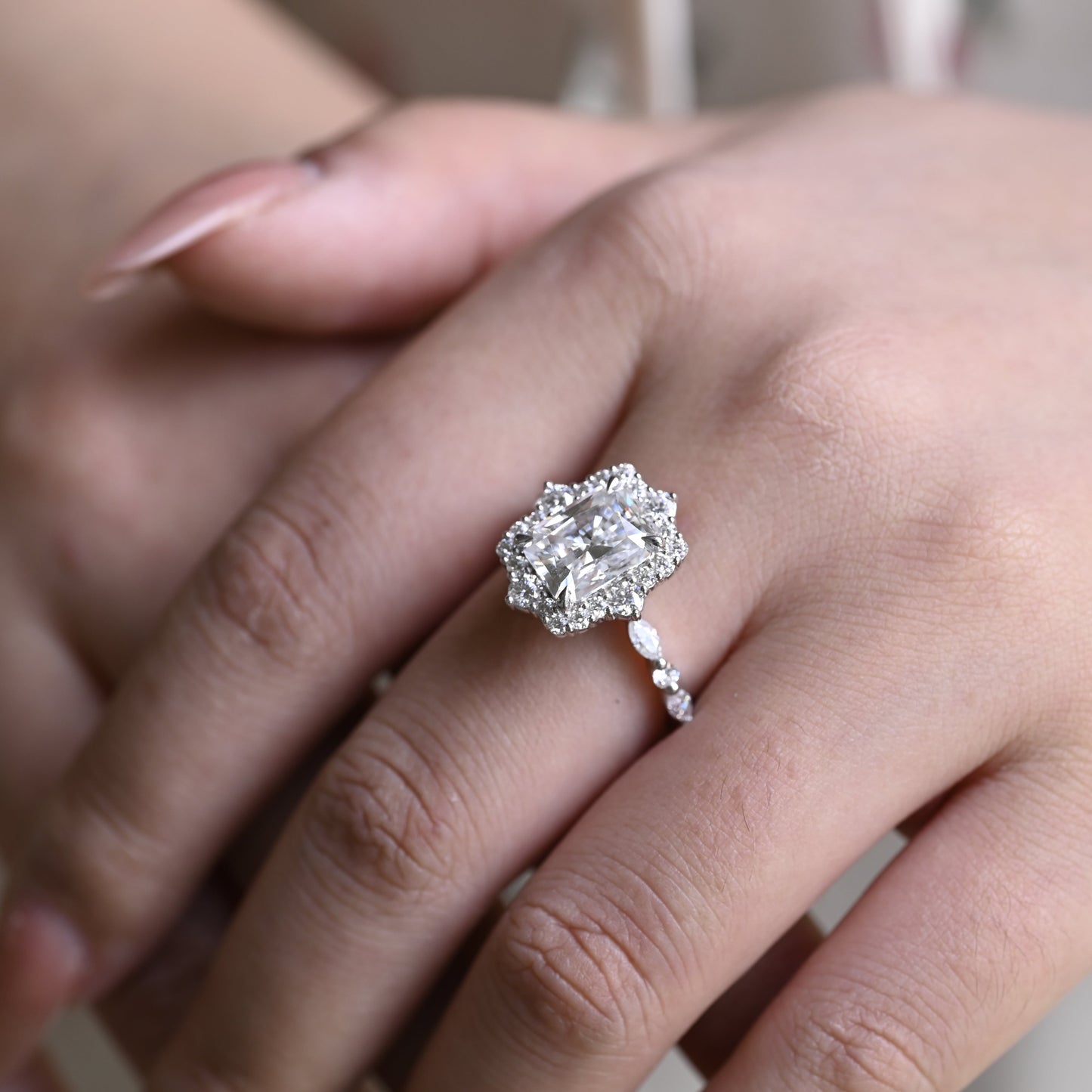 radiant-cut-lab-grown-diamond-engagement-ring-wedding-promise-ring