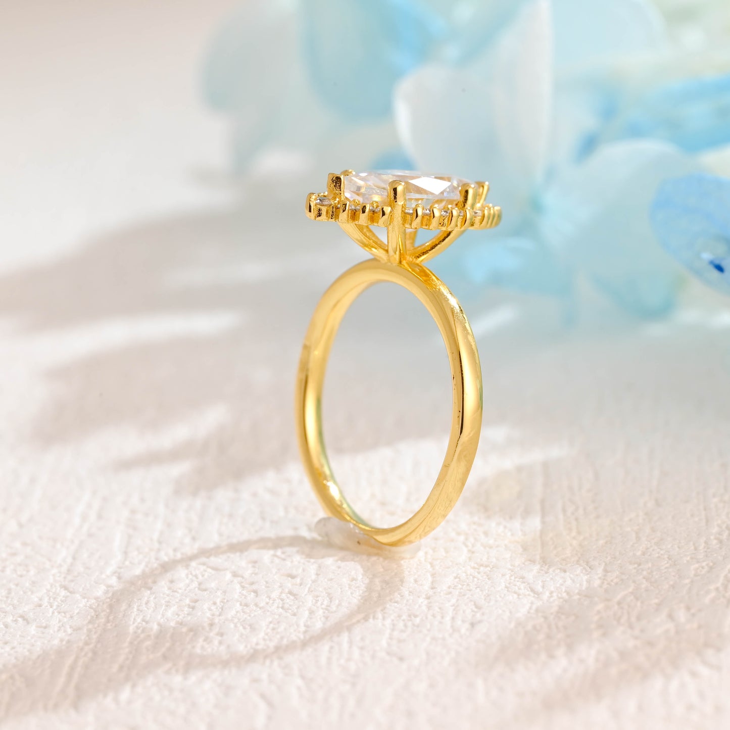 solid-gold-marquise-cut-moissanite-engagement-ring-halo-ring