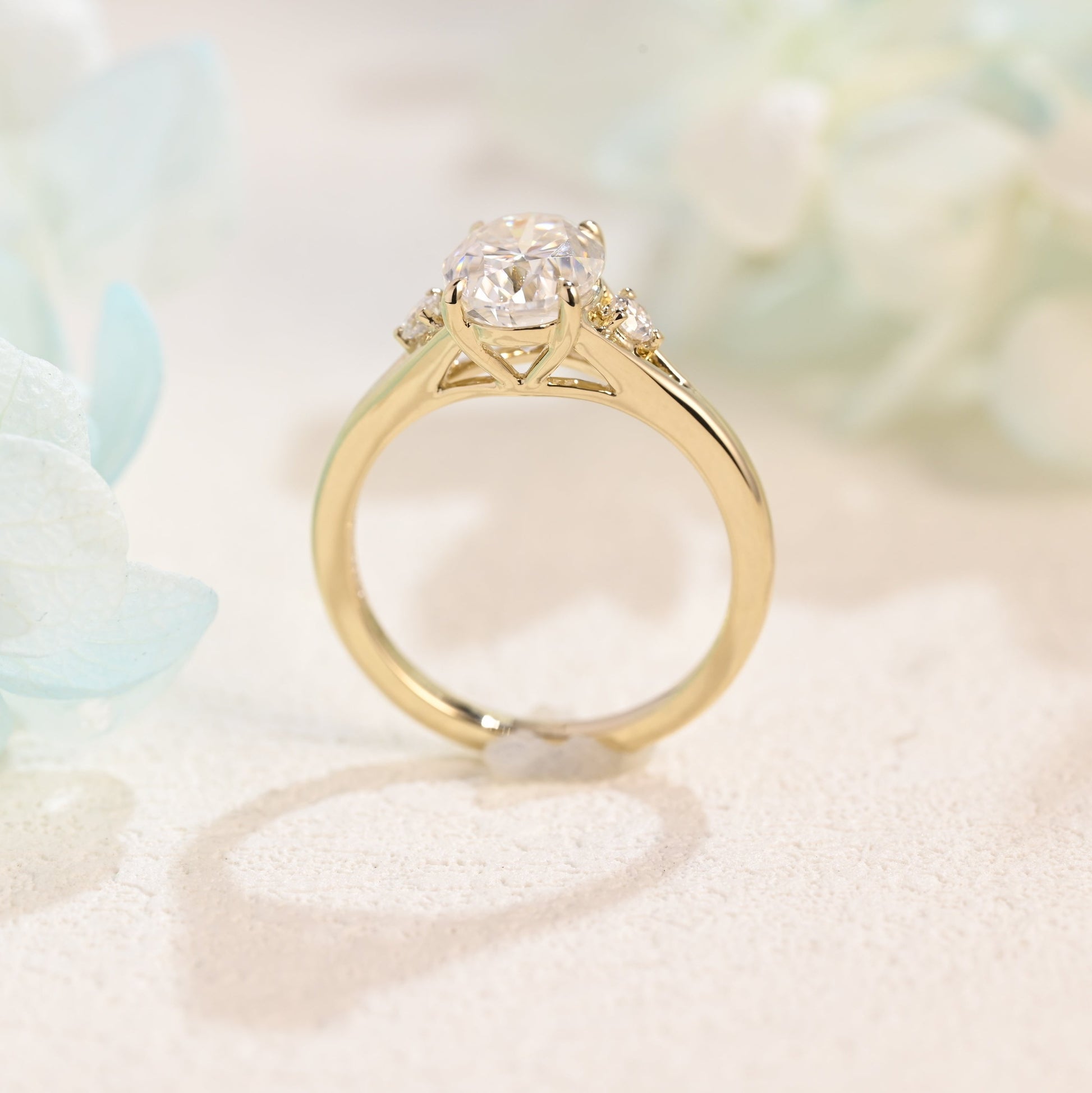 solid-gold-oval-cut-moissanite-engagement-ring