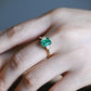 solid-gold-three-stone-lab-grown-emerald-engagement-ring