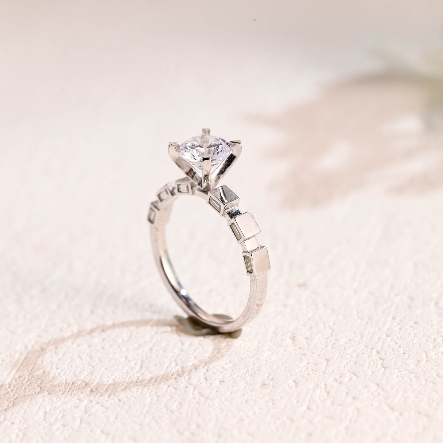 solid-gold-round-cut-moissanite-engagement-ring