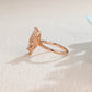 solid-gold-marquise-cut-moissanite-engagement-ring-cluster-ring