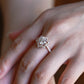 snowflake-round-cut-moissanite-engagement-ring-wedding-ring-half-pave-ring