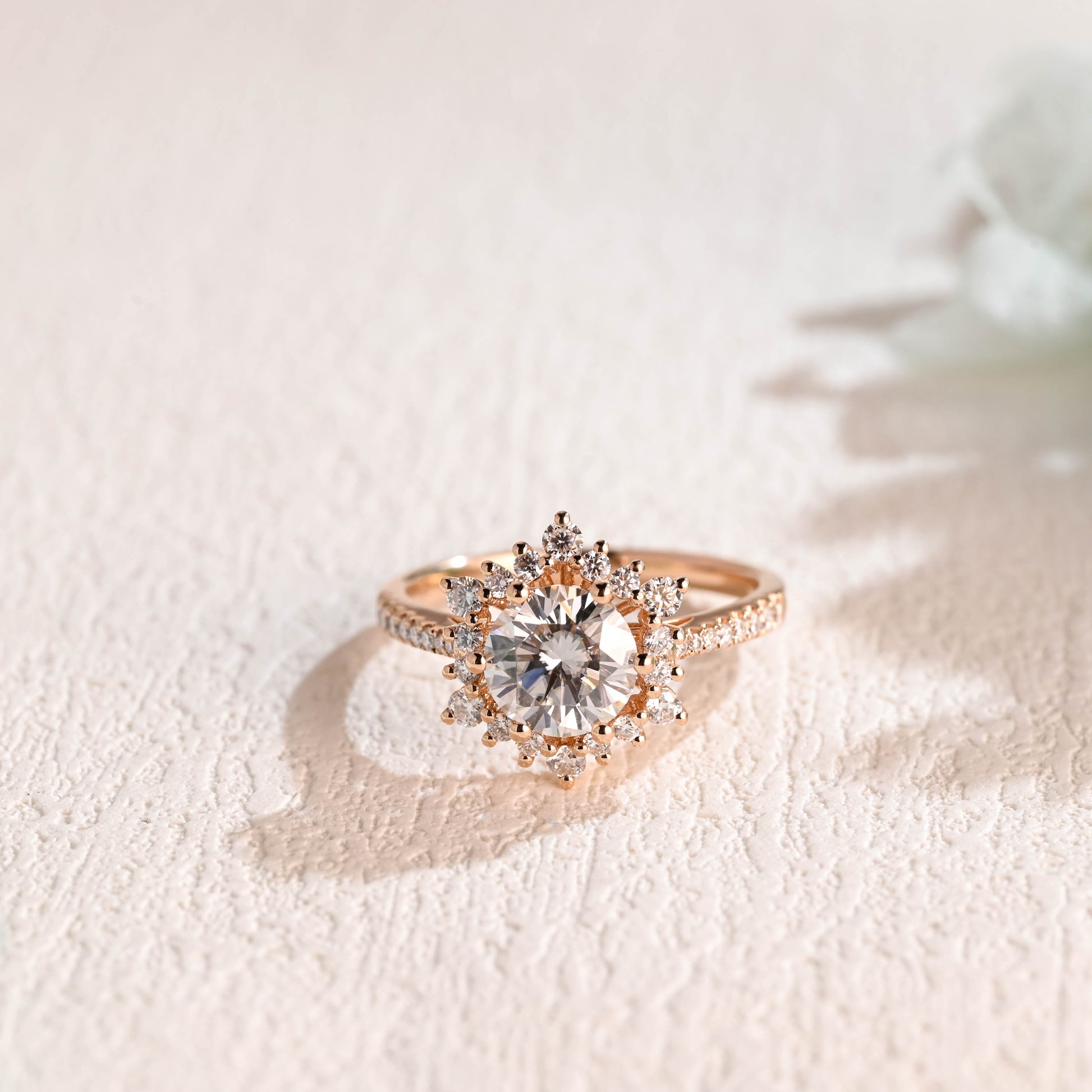 snowflake-round-cut-moissanite-engagement-ring-wedding-ring-half-pave-ring