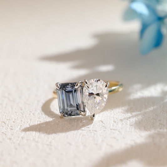 blue-moissanite-ring-toi-et-moi-engagement-ring-wedding-ring-two-tone-ring