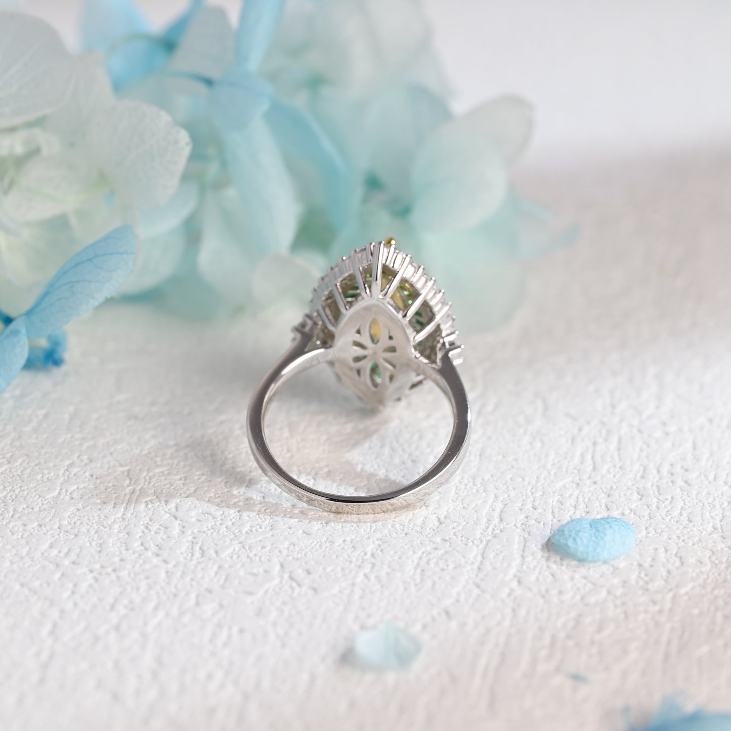 Marquise-Cut-Yellow-Moissanite-engagement-ring-solid-gold-ring-promise-ring-gift