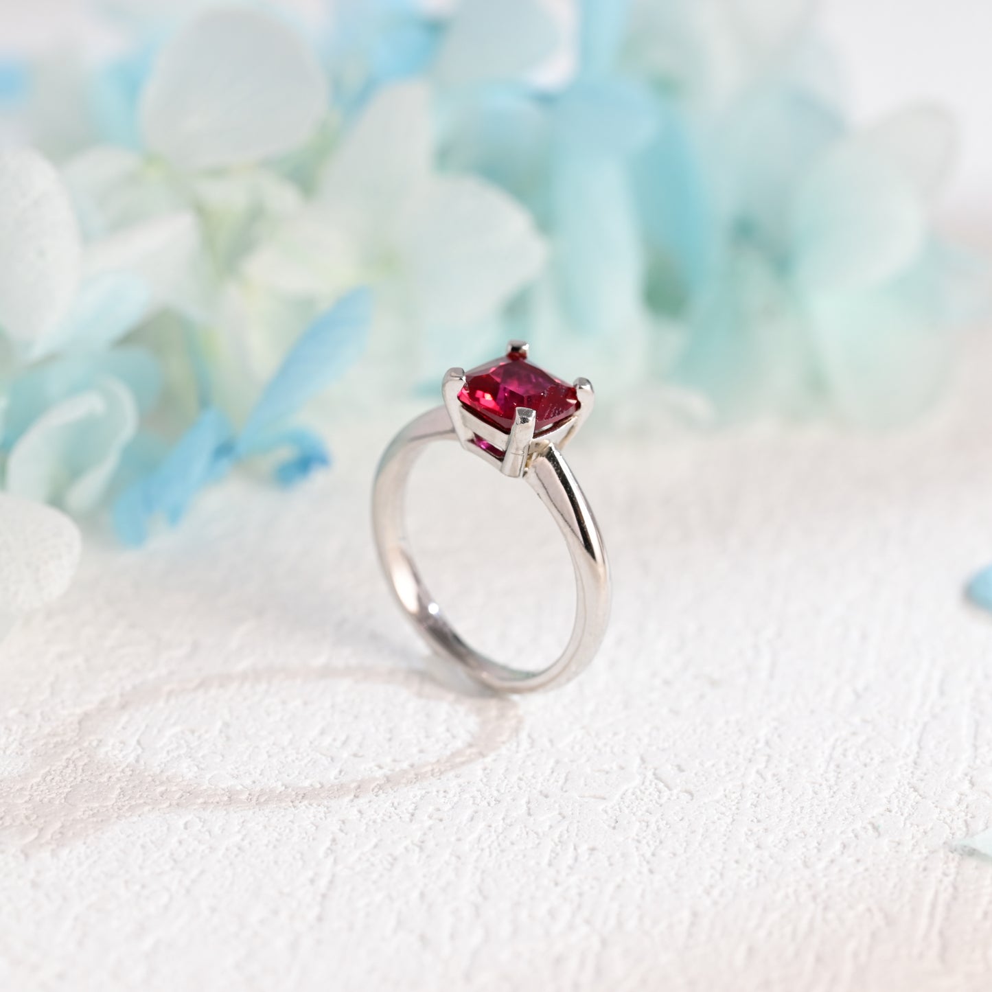 Cushion-Cut-Ruby-engagement-ring-solid-gold-ring-promise-ring-gift