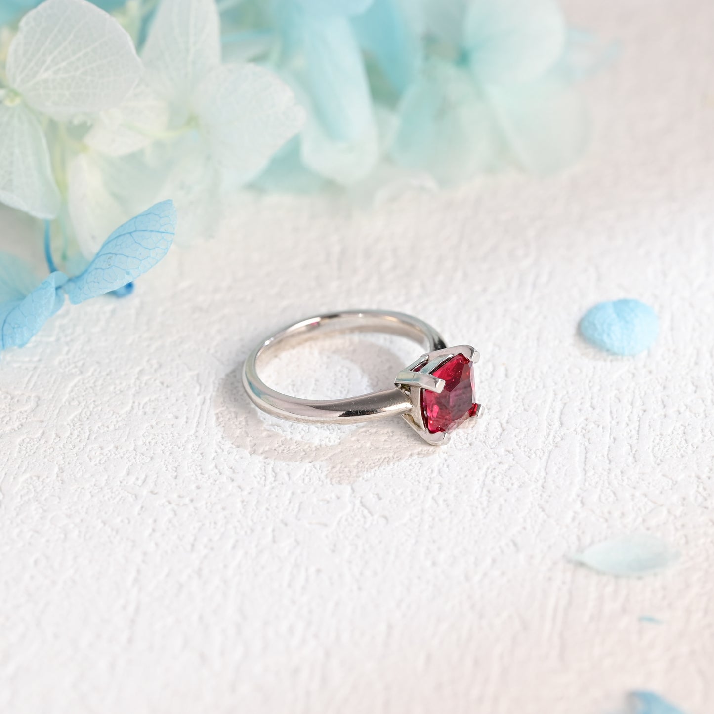 Cushion-Cut-Ruby-engagement-ring-solid-gold-ring-promise-ring-gift