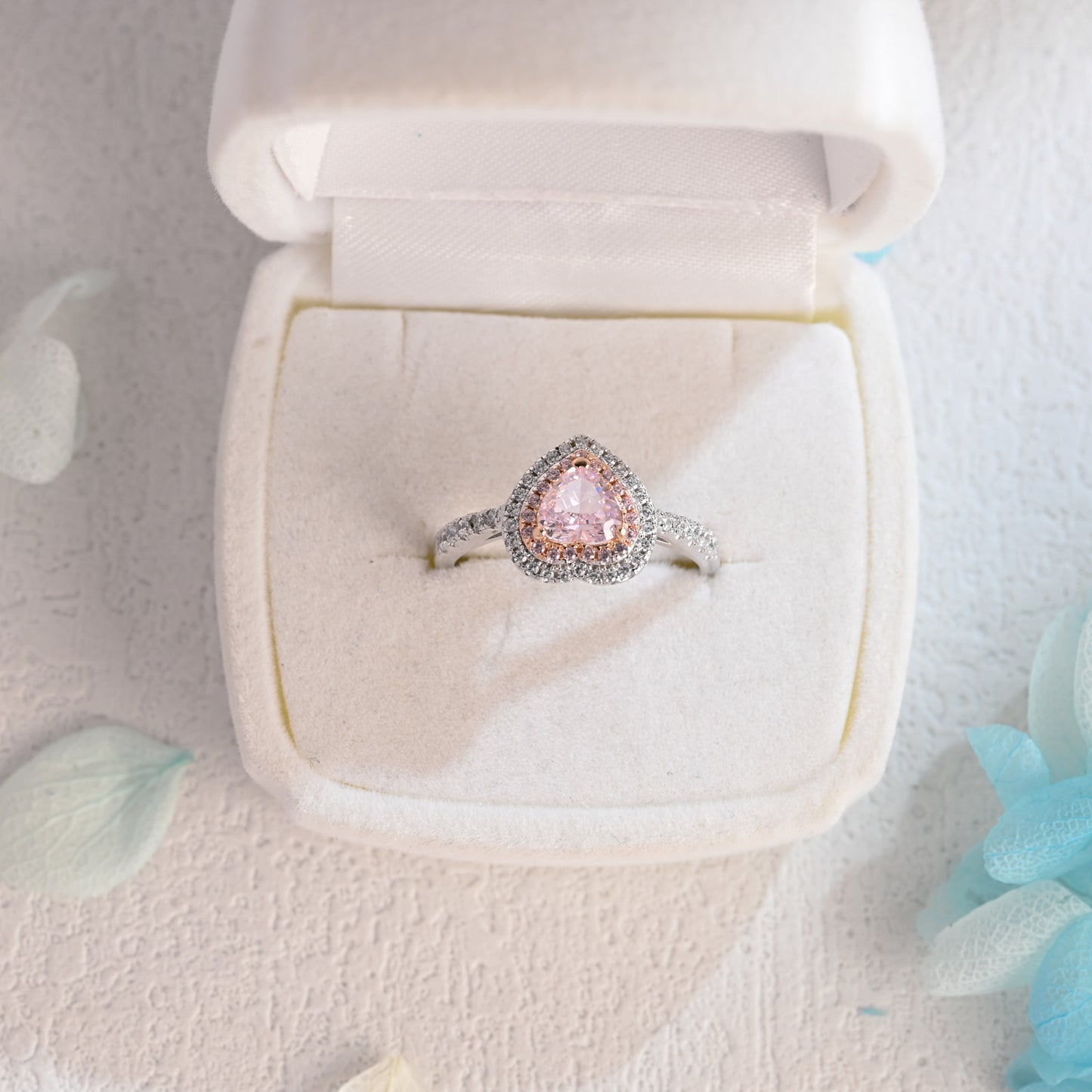 Heart-Cut-Pink-Sapphire-engagement-ring-solid-gold-ring-promise-ring-gift