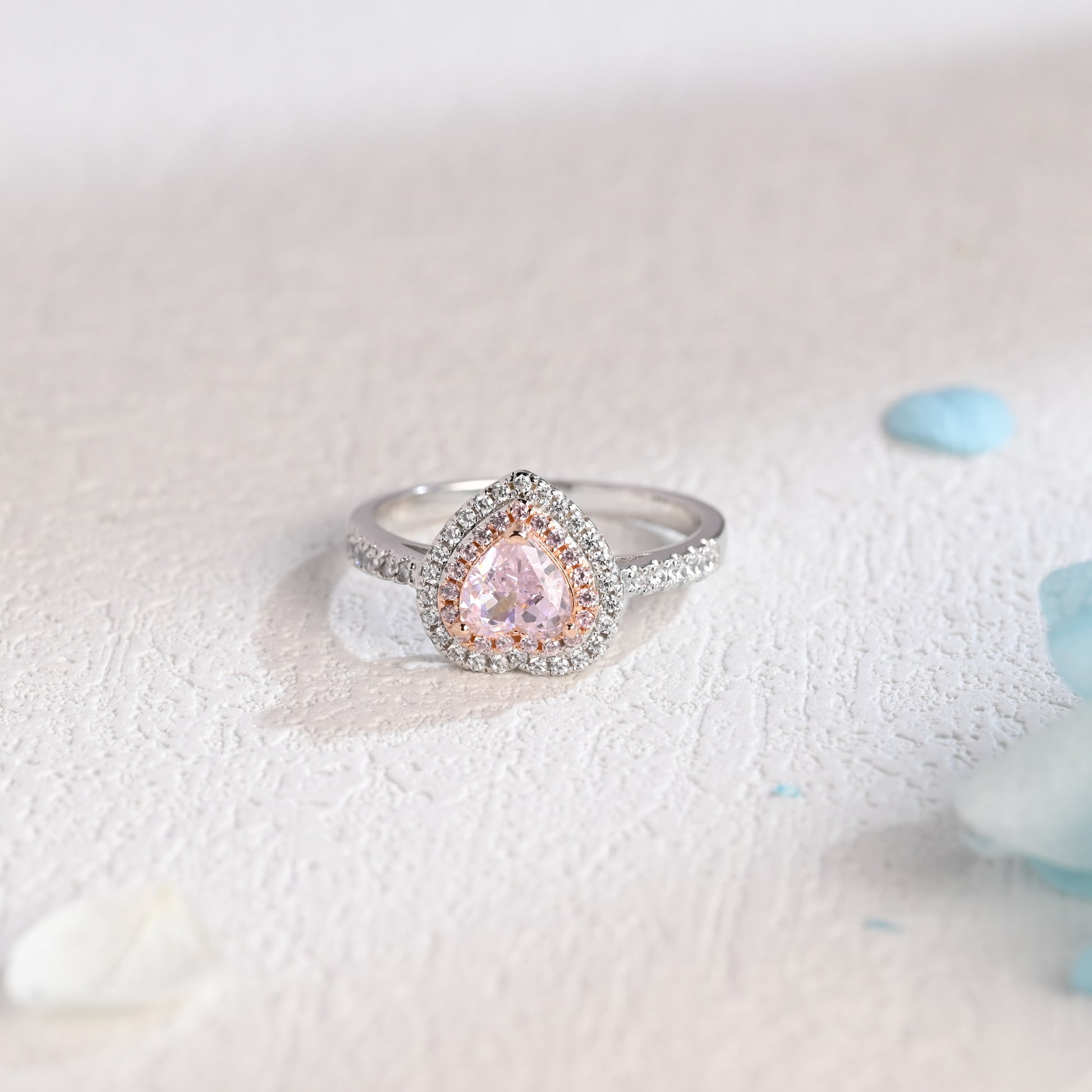 Heart-Cut-Pink-Sapphire-engagement-ring-solid-gold-ring-promise-ring-gift