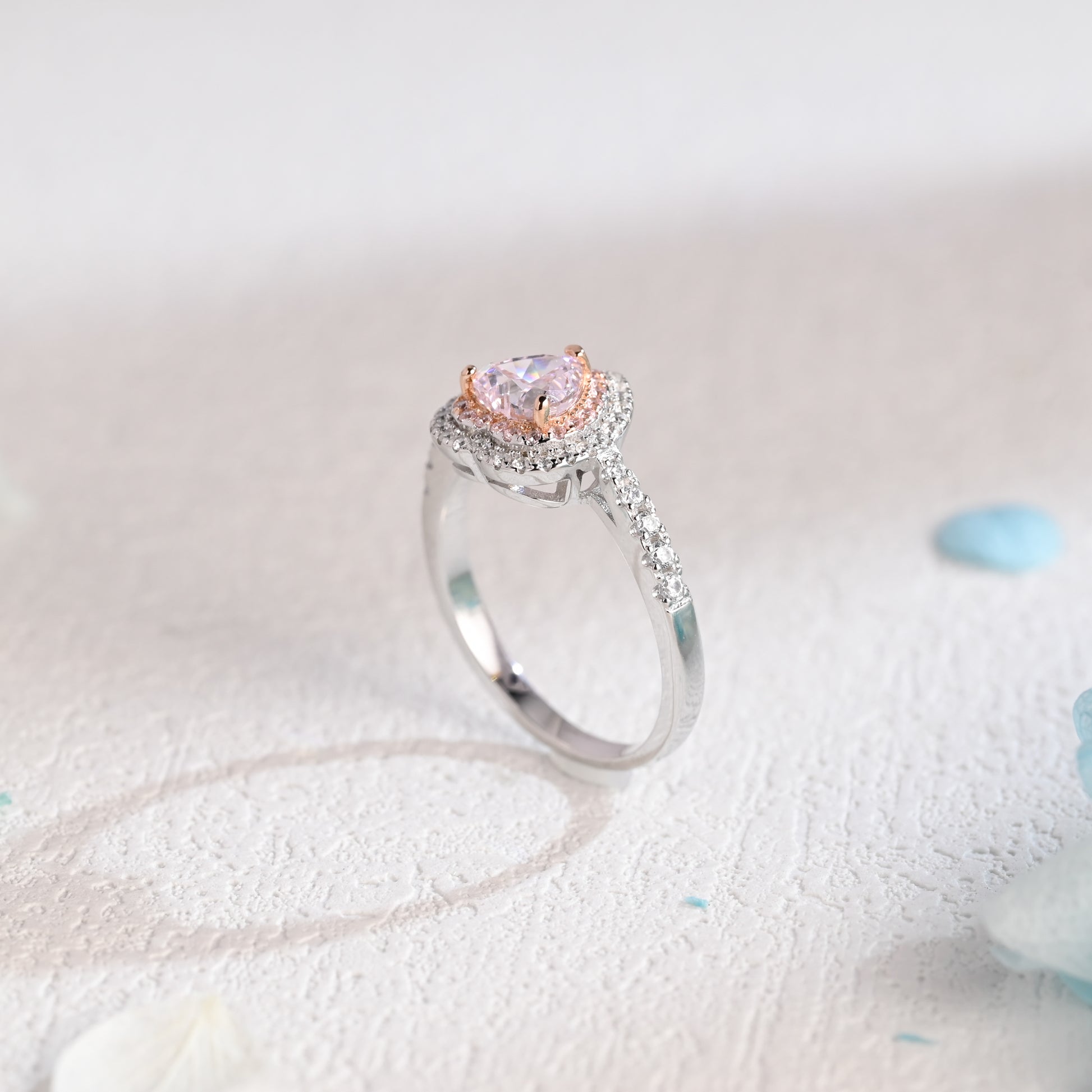 Heart-Cut-Pink-Sapphire-engagement-ring-solid-gold-ring-promise-ring-gift