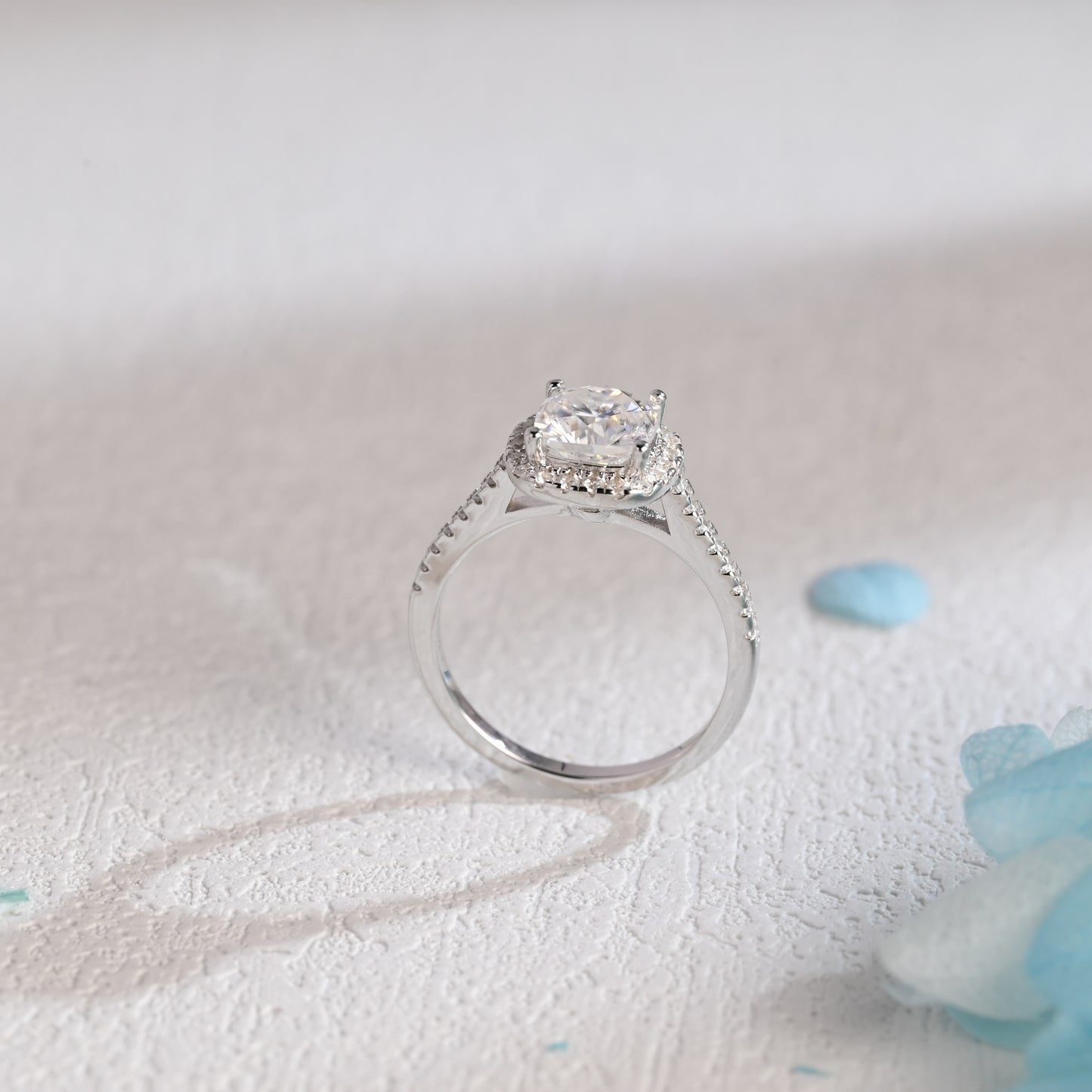 Cushion-Cut-Moissanite-engagement-ring-solid-gold-ring-promise-ring-gift