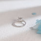 Princess-Cut-Moissanite-engagement-ring-solid-gold-ring-promise-ring-gift