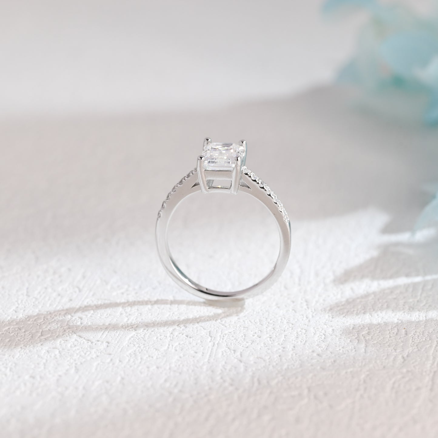 Emerald-Cut-Moissanite-engagement-ring-solid-gold-ring-promise-ring-gift