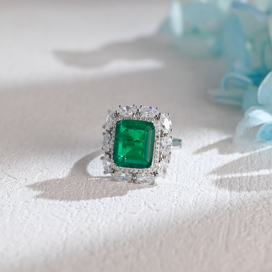 emerald-engagement-ring-solid-gold-ring-promise-ring-gift