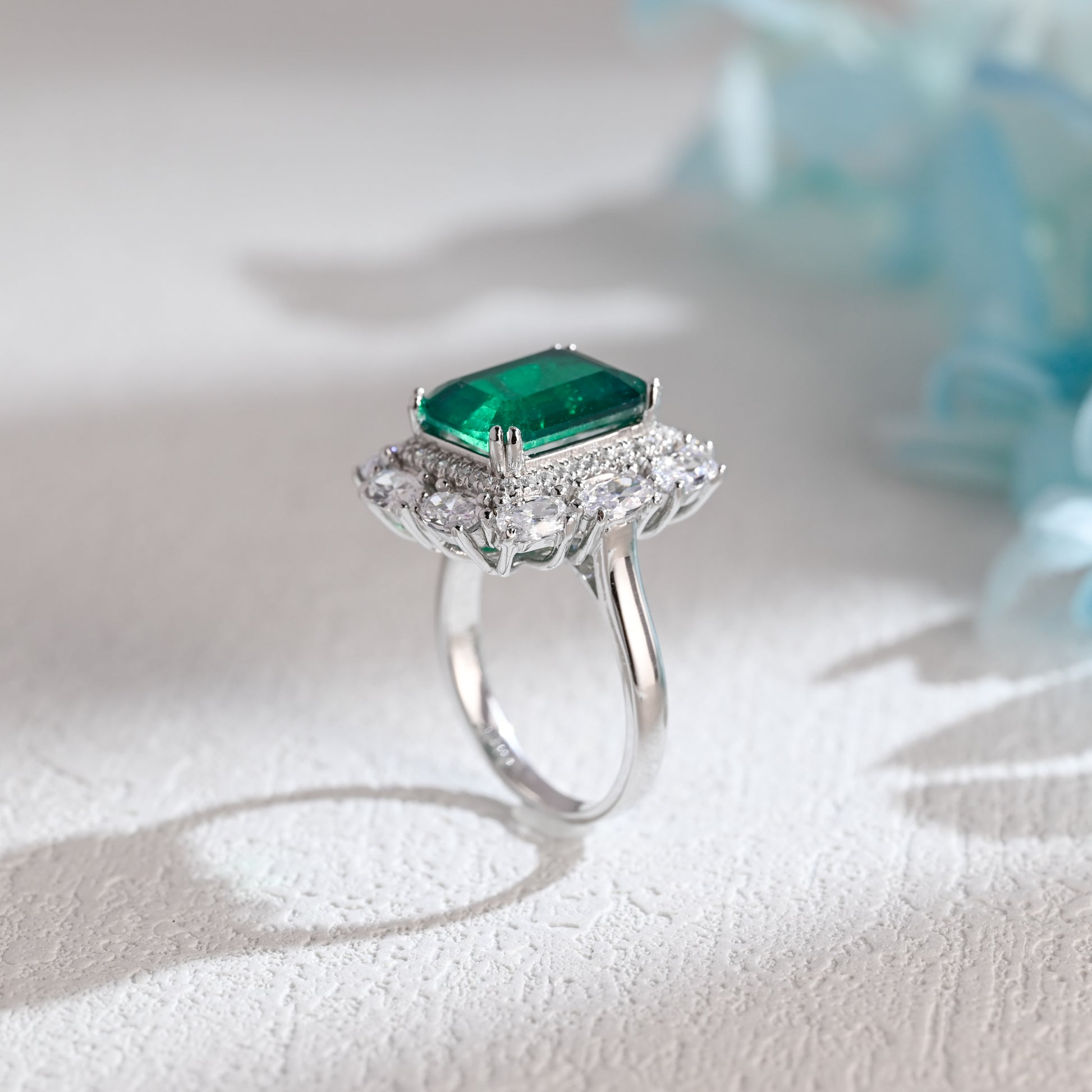 emerald-engagement-ring-solid-gold-ring-promise-ring-gift