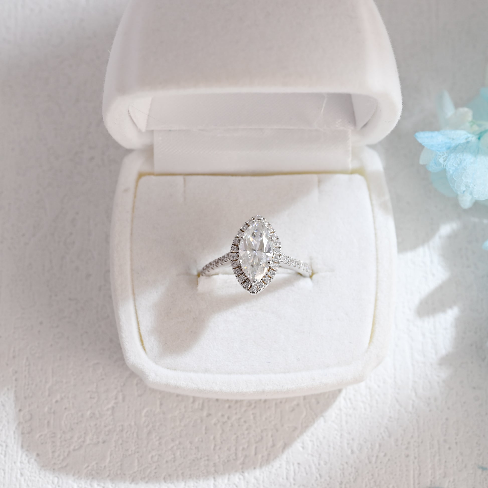 Marquise-Cut-Moissanite-engagement-ring-solid-gold-ring-promise-ring-gift