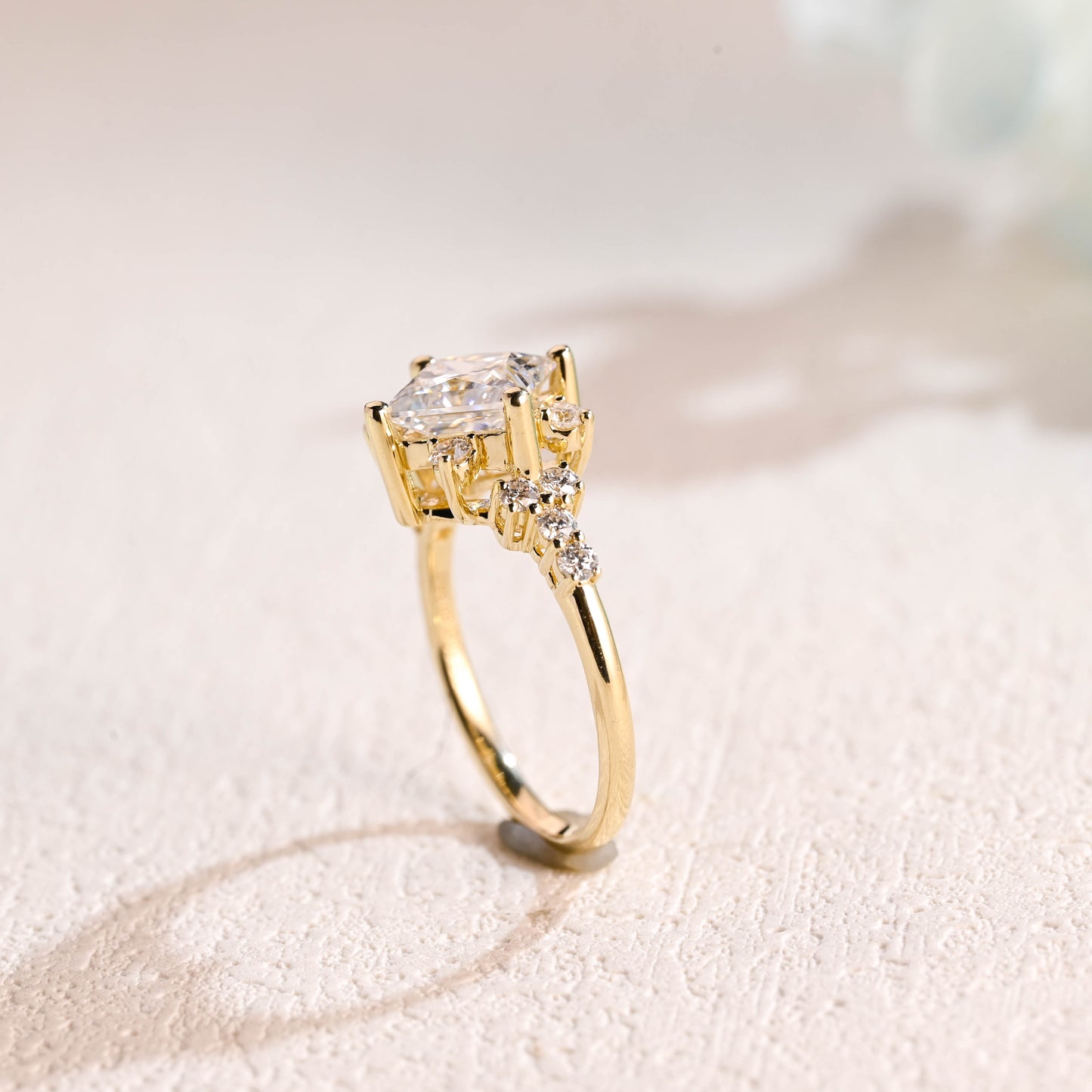 causyou-solid-gold-Princess-cut-moissanite-engagement-ring-promise-ring-gift