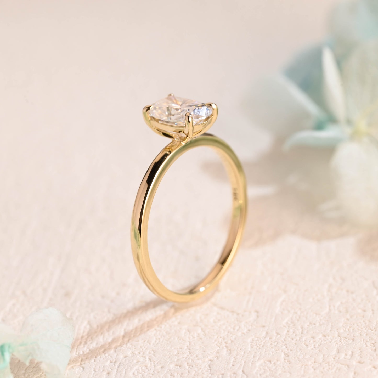 solid-gold-ring-solitaire-ring-elongated-cushion-cut-moissanite-engagement-ring