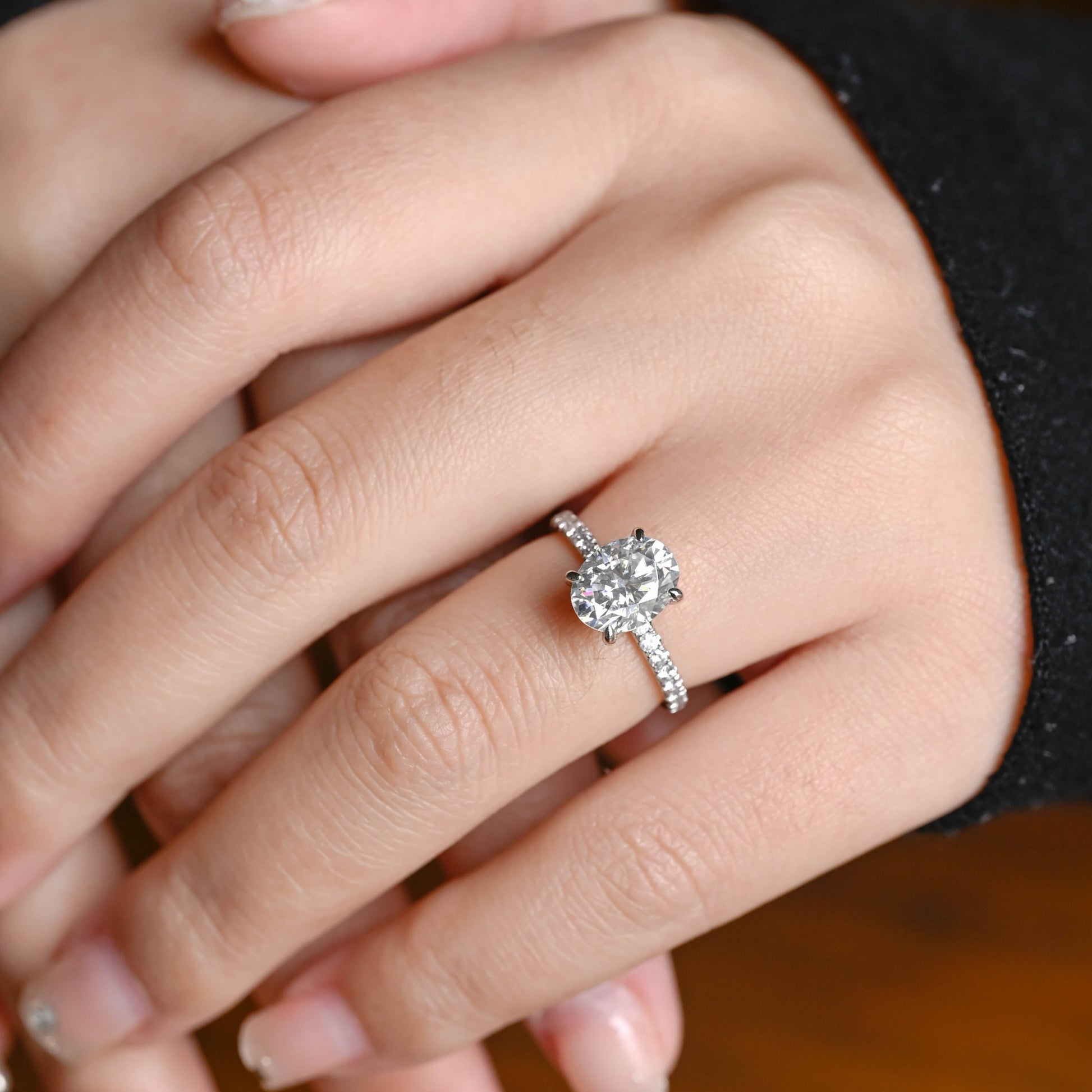 half-pave-oval-moissanite-engagement-ring