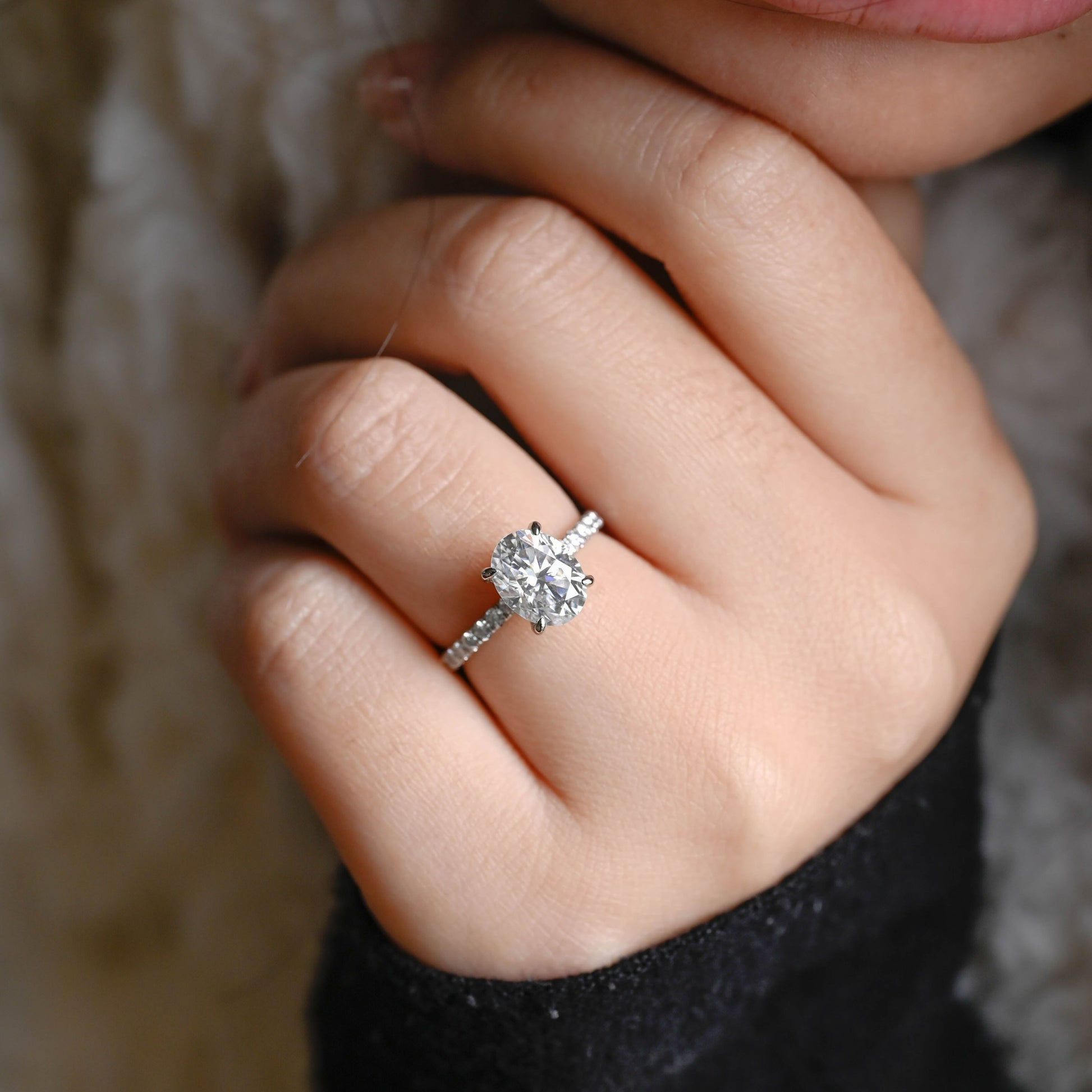 half-pave-oval-moissanite-engagement-ring