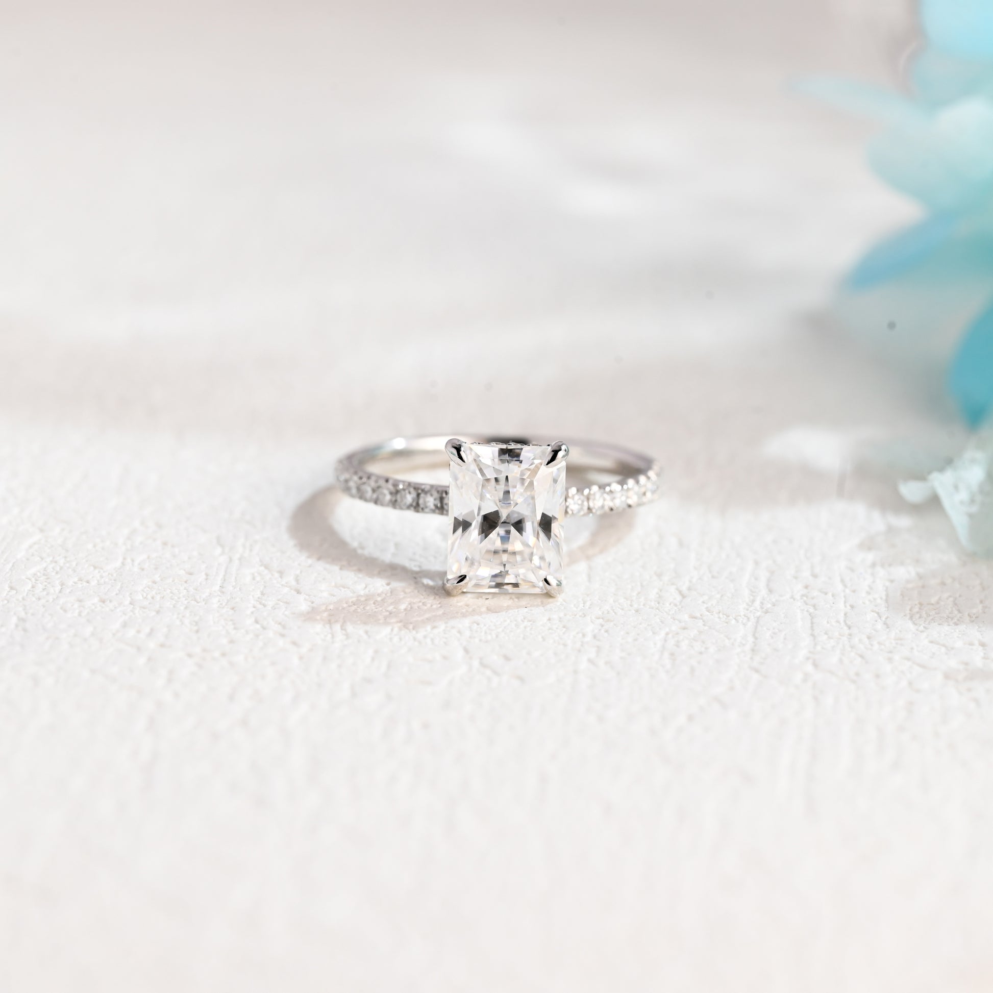 radiant-cut-moissanite-engagement-ring-wedding-ring-hidden-halo-ring