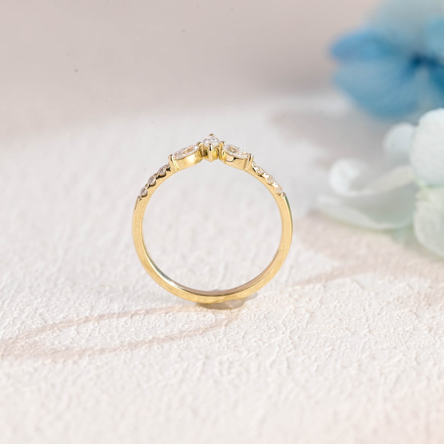 solid-gold-moissanite-curved-wedding-ring-stacking-ring-matching-band