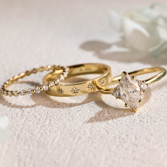 marquise-cut-moissanite-wedding-ring-set-promise-ring-vintage-bridal-set