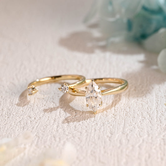 minimalist-marquise-moissanite-wedding-band-set