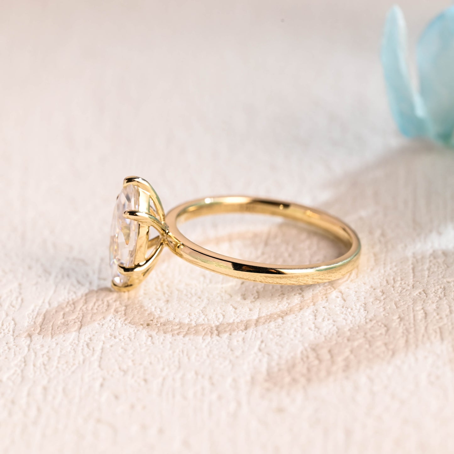 Marquise-cut-moissanite-engagement-ring-solid-gold-ring-promise-ring-gift