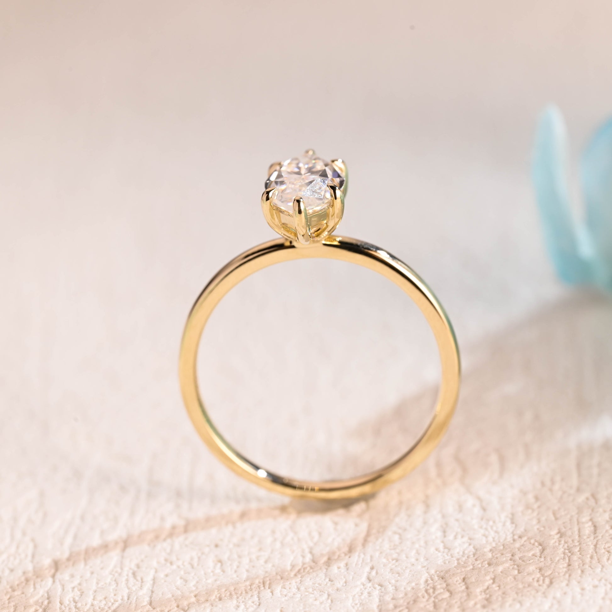 Marquise-cut-moissanite-engagement-ring-solid-gold-ring-promise-ring-gift