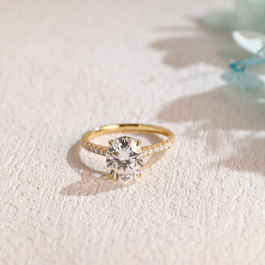 cathedral-setting-oval-moissanite-engagement-ring-hidden-halo-wedding-ring