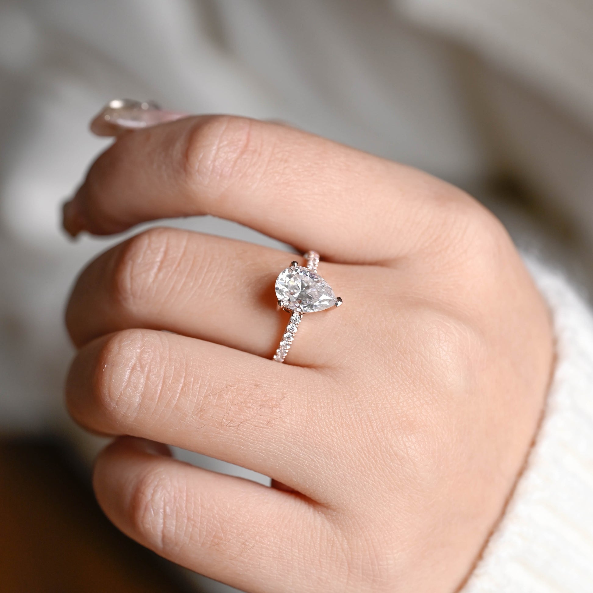 half-pave-pear-moissanite-ring-engagement-ring